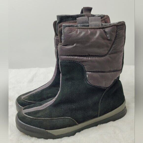 Vintage gray Lands End Winter boots sz 6.5 - Picture 3 of 7